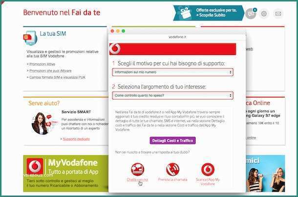 Vodafone Fai Da Te Privati E E Chattare Con Vodafone